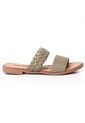 Price Shoes Sandalia Plana Para Mujer 692502OLIVA de Price Shoes