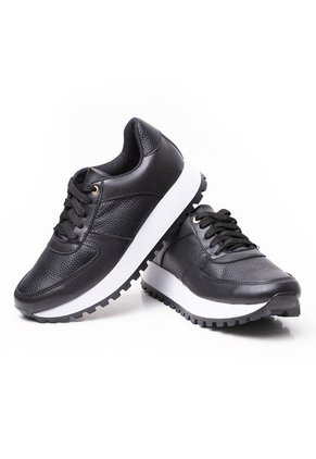Price Shoes Tenis Casual Mujer 752CV004NEGRO