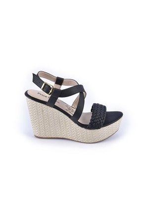 Priceshoes Sandalias Plataforma Negro 882MargaritaNegro