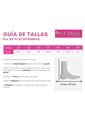 Price Shoes Tacon Cuña Para Mujer 692A00VTNEGRO de Price Shoes