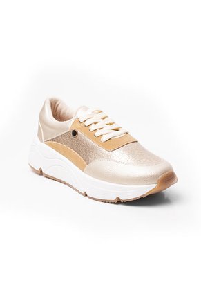 Price Shoes Tenis Casual Moda Mujer 282M483CHAMPANA