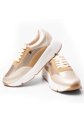 Price Shoes Tenis Casual Moda Mujer 282M483CHAMPANA