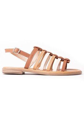 Priceshoes Sandalias Planas Mujeres 3022503MIEL