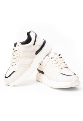 Price Shoes Tenis Casual Para Mujer822591BEIGE