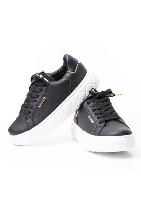 Priceshoes Tenis Moda Mujeres 4222463NEGRO