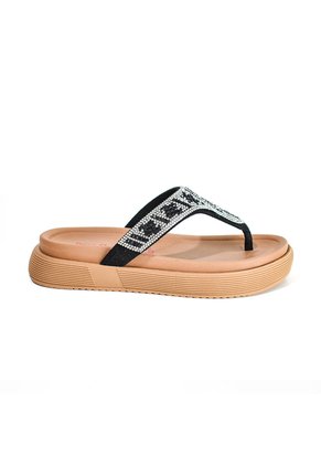 Price Shoes Sandalias Confort Brillo Mujer 912752NEGRO