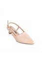 Price Shoes Zapatos  Puntudo De Tacón Para Mujer 4822507BEIGE de Price Shoes