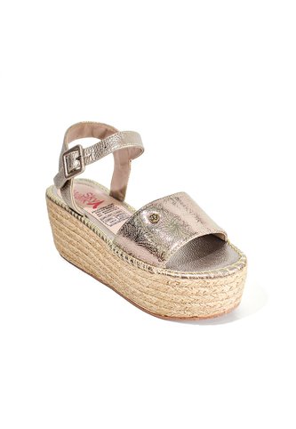 Price Shoes Plataformas Espadrille Mujer 682YN-05BRONCE Price Shoes