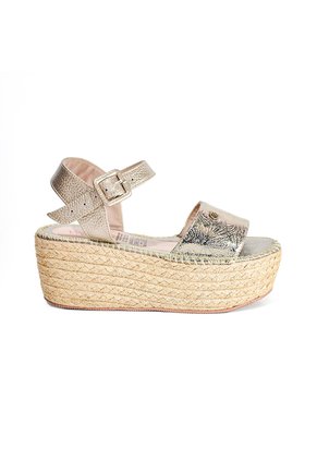 Price Shoes Plataformas Espadrille Mujer 682YN-05BRONCE