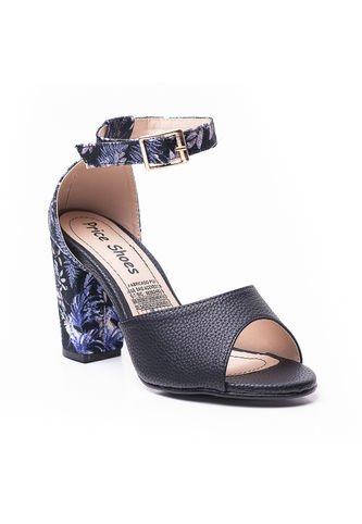 Priceshoes Sandalias Tacon Para Dama 972070-2NEGRO Price Shoes