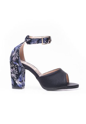 Priceshoes Sandalias Tacon Para Dama 972070-2NEGRO