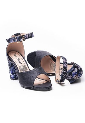 Priceshoes Sandalias Tacon Para Dama 972070-2NEGRO