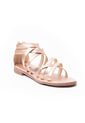 Price Shoes Sandalias Planas Mujer 302E354OROROSA de Price Shoes