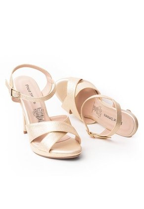 Price Shoes Tacón Alto Para Mujer 542918CHAMPANA