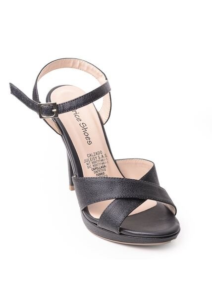 Price Shoes Tacón Alto Para Mujer 542918NEGRO