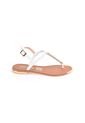 Priceshoes Sandalias Planas Mujeres 482Tresteblanco de Price Shoes