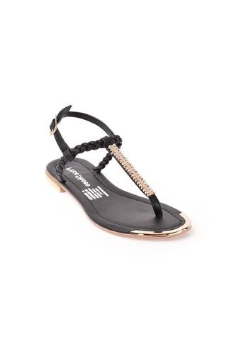 Priceshoes Sandalias Planas Mujeres 482Trestenegro Price Shoes