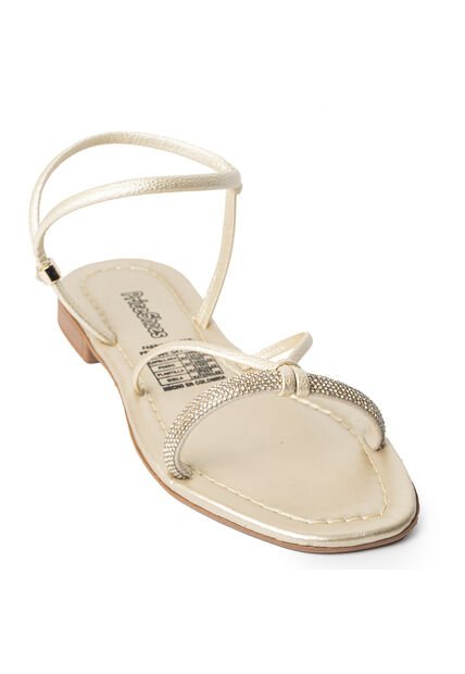 Price Shoes Sandalias Elegantes Mujer 4820509CHAMPANA