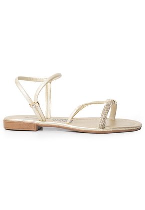 Price Shoes Sandalias Elegantes Mujer 4820509CHAMPANA