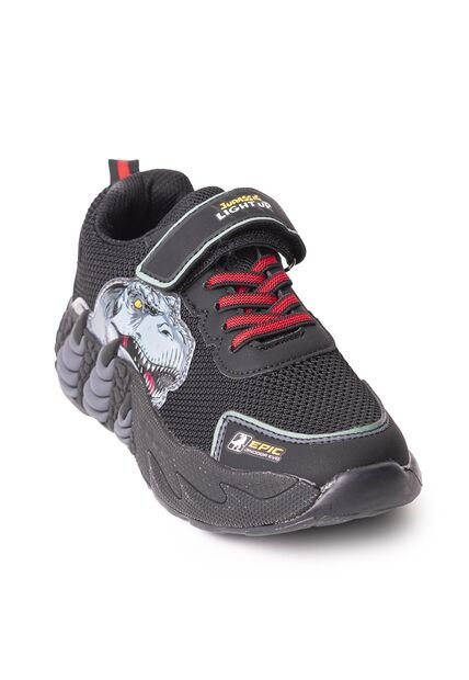 Price Shoes Tenis Infantiles Con Luces Para Niños 204NOGR25-DDNEGRO