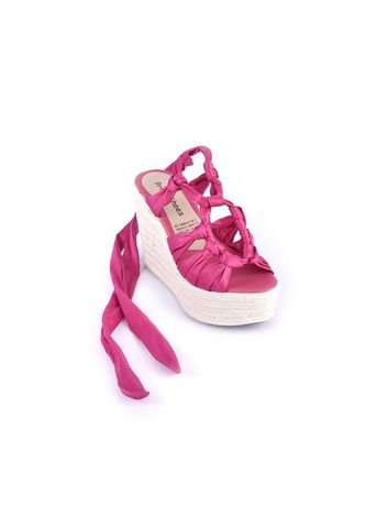 Price Shoes - Priceshoes Sandalias Plataformas Mujeres 672753Fucsia