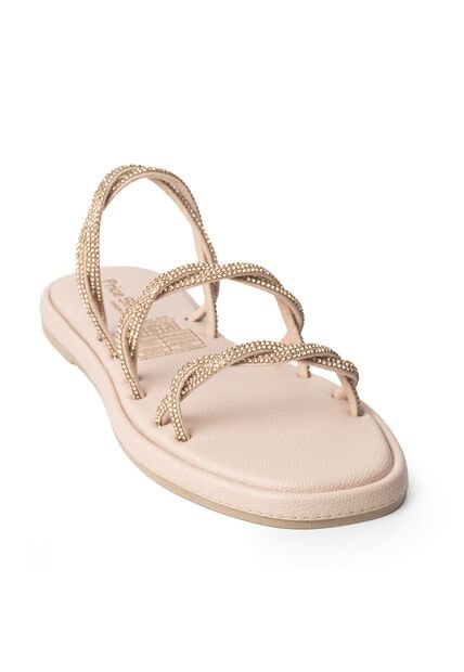 Price Shoes Sandalias Brillantes Mujer 902HC-26NUDE