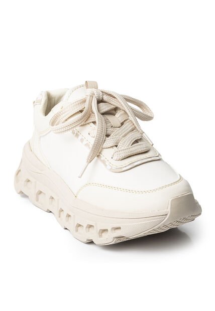 Price Shoes Tenis Urbanos Mujer 822743BEIGE