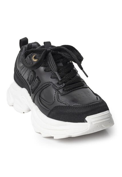 Priceshoes Tenis Urbanos Mujer 822747NEGRO
