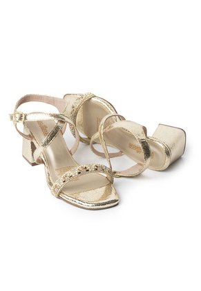 Price Shoes Sandalias Elegantes Mujer 4423231CHAMPANA