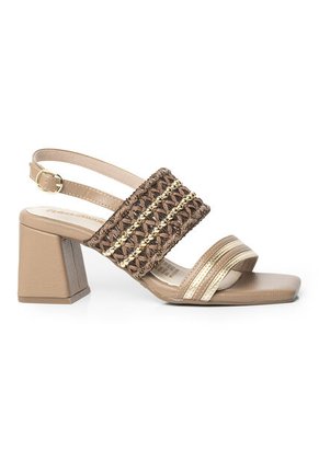 Price Shoes Sandalias Tacón Bloque Mujer 4423256CAFE