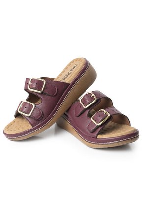 Price Shoes Sandalias Confortables Mujer 6922603-2VINO