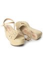 Price Shoes Sandalias Con Plataforma Mujer 192A-107NATURAL de Price Shoes