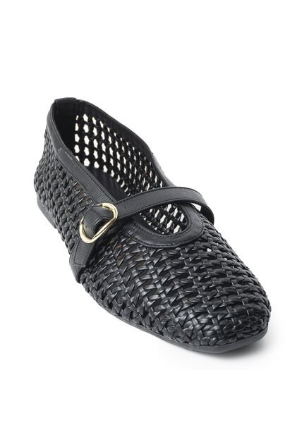 Price Shoes Baletas Tejidas Mujer 4423187NEGRO