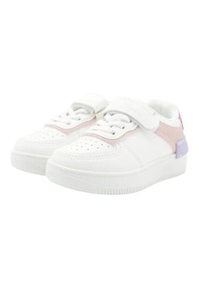 PriceShoes Tenis De Moda Con Velcro Infantiles Para Niñas 624AB52ROSADO