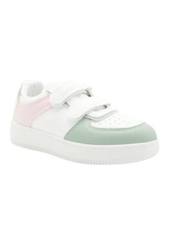 PriceShoes Tenis De Moda Con Velcro Infantiles Para Niñas 624AB53VERDE Price Shoes