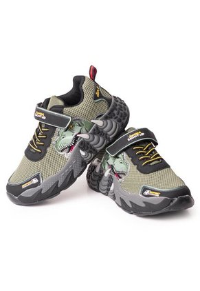 Price Shoes Tenis Infantiles Con Luces Para Niños 204GKNOGR25-DVERDE