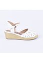 Price Shoes Sandalias Tacon Para Dama 262503Blanco de Price Shoes