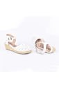 Price Shoes Sandalias Tacon Para Dama 262503Blanco de Price Shoes
