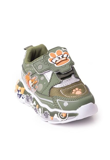 Price Shoes Tenis Infantiles Con Luces Para Niños 204GKNOGR25-SVERDE