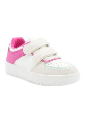 PriceShoes Tenis De Moda Con Velcro Infantiles Para Niñas 624AB53FUCSIA