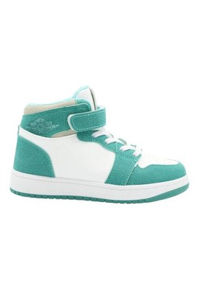 PriceShoes Tenis De Moda Para Niño Estilo Bota 624AB54VERDE