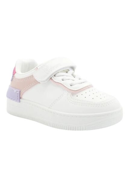 PriceShoes Tenis De Moda Con Velcro Infantiles Para Niñas 624AB52ROSADO