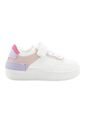 PriceShoes Tenis De Moda Con Velcro Infantiles Para Niñas 624AB52ROSADO de Price Shoes