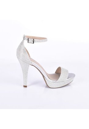Price Shoes Sandalias Tacones Mujer 542898Plata