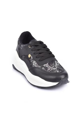 Price Shoes Tenis Moda Mujeres 282M467NEGRO Price Shoes