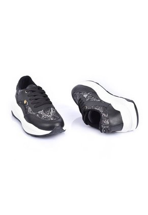 Price Shoes Tenis Moda Mujeres 282M467NEGRO