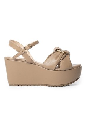 Price Shoes Sandalias Plataformas Mujer 192A-109CAMEL