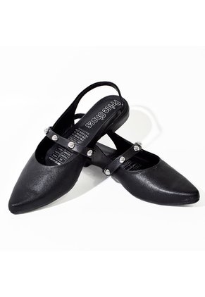 Priceshoes Baletas Elegantes Mujer 142CHUZNEGRO