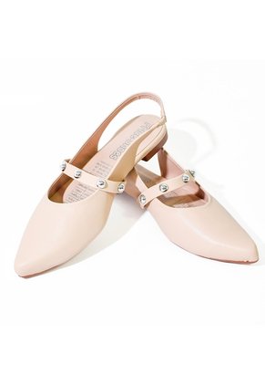 Priceshoes Baletas Elegantes Mujer 142CHUZBEIGE