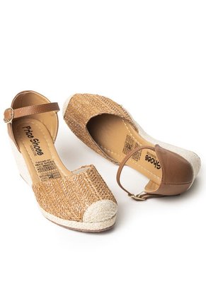 Price Shoes Plataformas En Yute Para Mujer 692A210MIEL